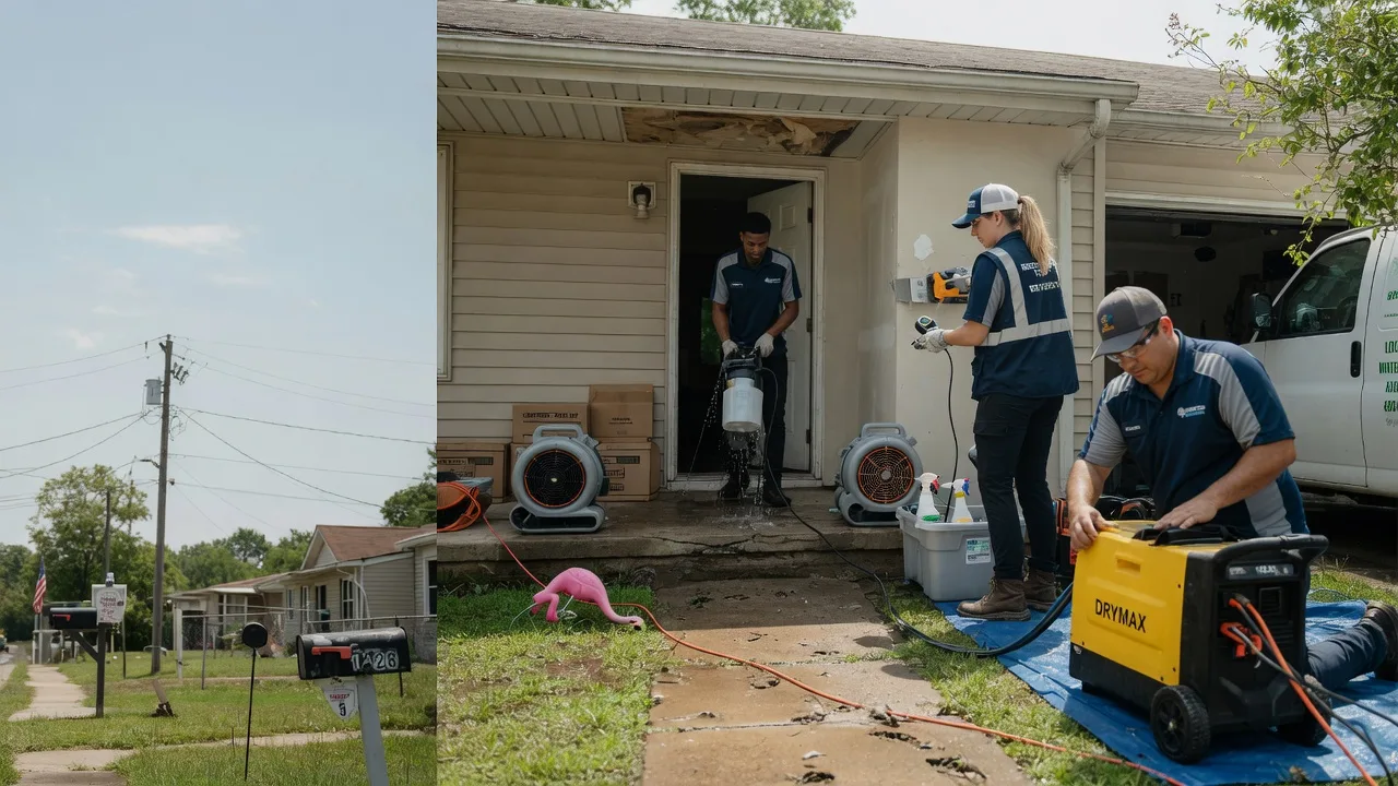 Storm Damage Water Removal in Harrisburg, PA near me